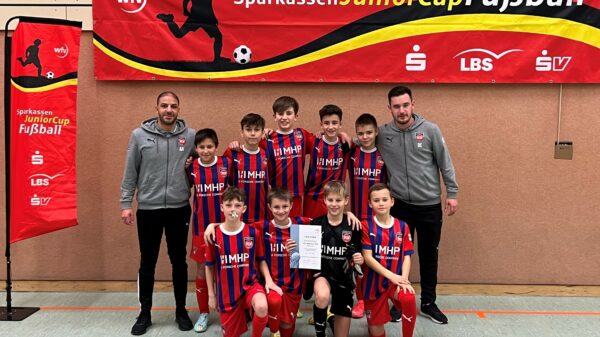 Hallenbezirksmeister 1. FC Heidenheim D-Junioren